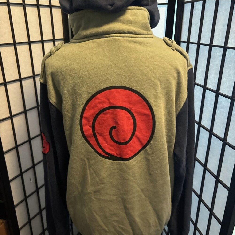 Naruto Sweater Ripple Junction quarter zip size Large